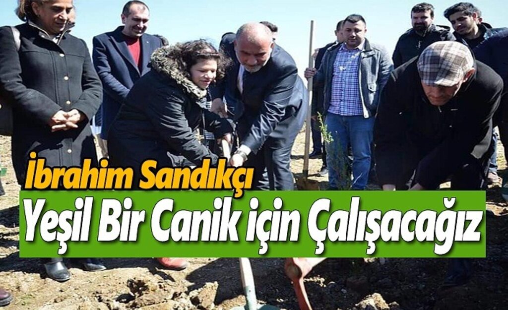 İbrahim Sandıkçı, Yeşil Bir Canik İçin Çalışacağız