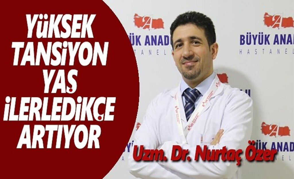 Yüksek Tansiyon yaş ilerledikçe artıyor