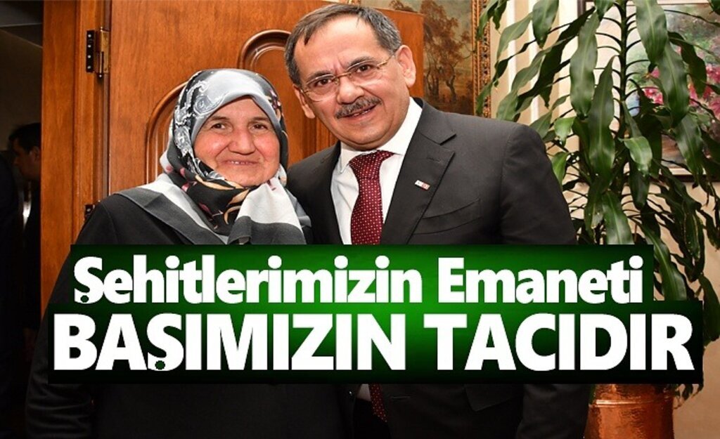 Gazi ve şehit yakınlarından Mustafa Demir'e ziyaret