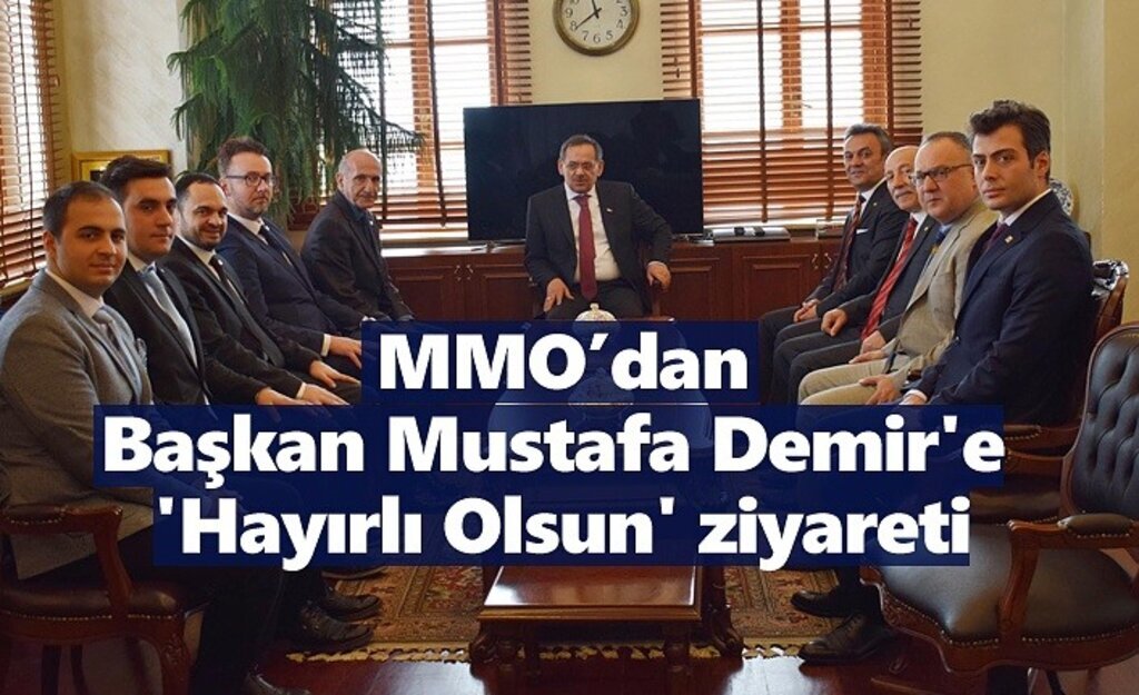 Makina Mühendisleri Samsun Büyükşehir'de