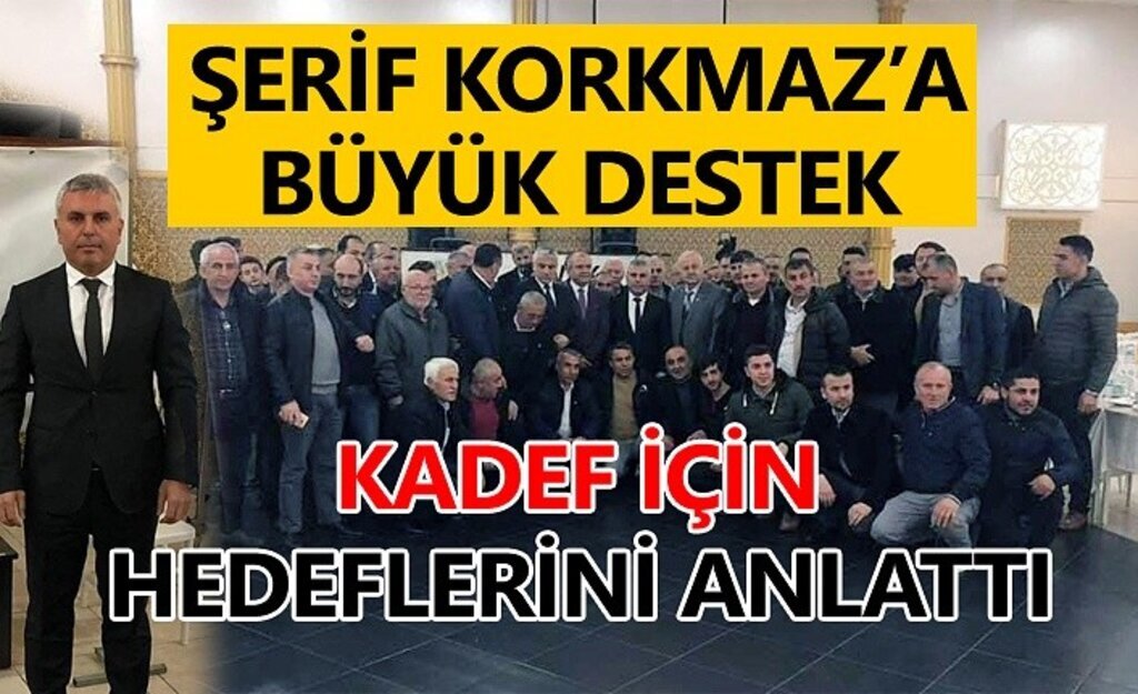 Şerif Korkmaz KADEF için hedeflerini anlattı