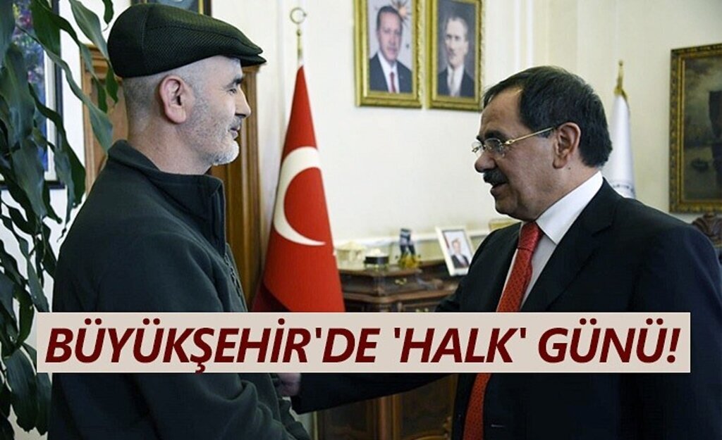 Büyükşehir Belediyesi'nde Halk Günü düzenlendi