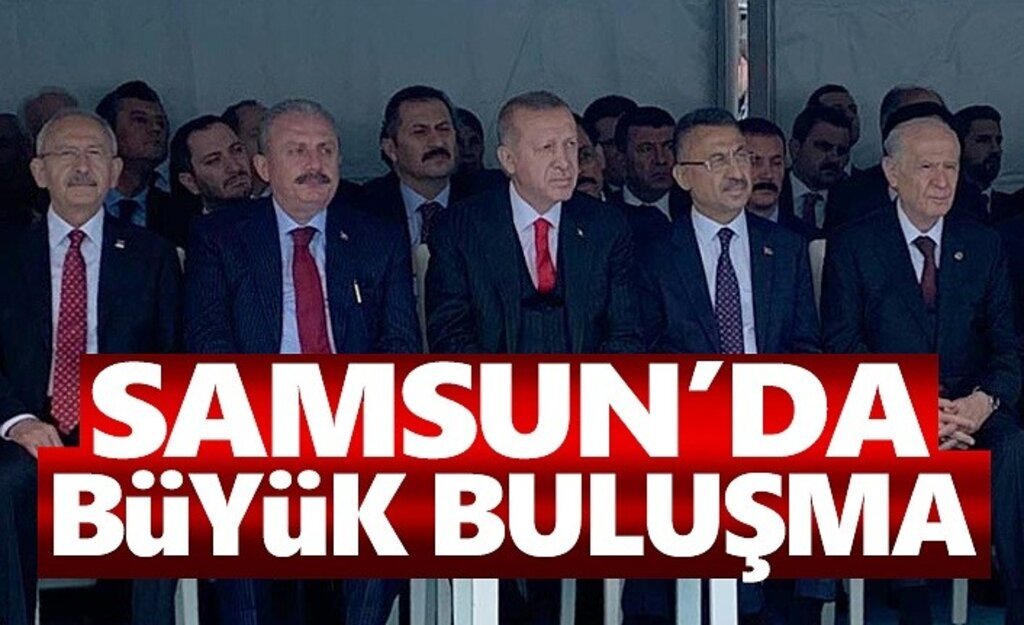 Devletin Zirvesi Samsun'da Buluştu