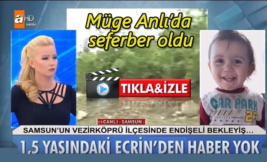 Ecrin'i arama çalışmalarına ara verildi!