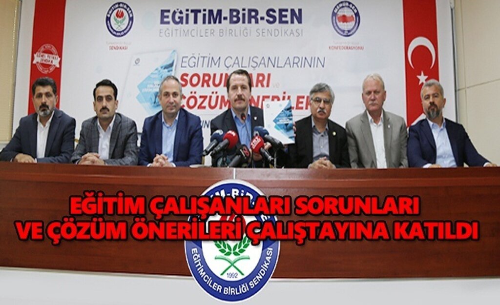 Eğitim çalışanları sorunları ve çözüm önerileri çalıştayı düzenlendi