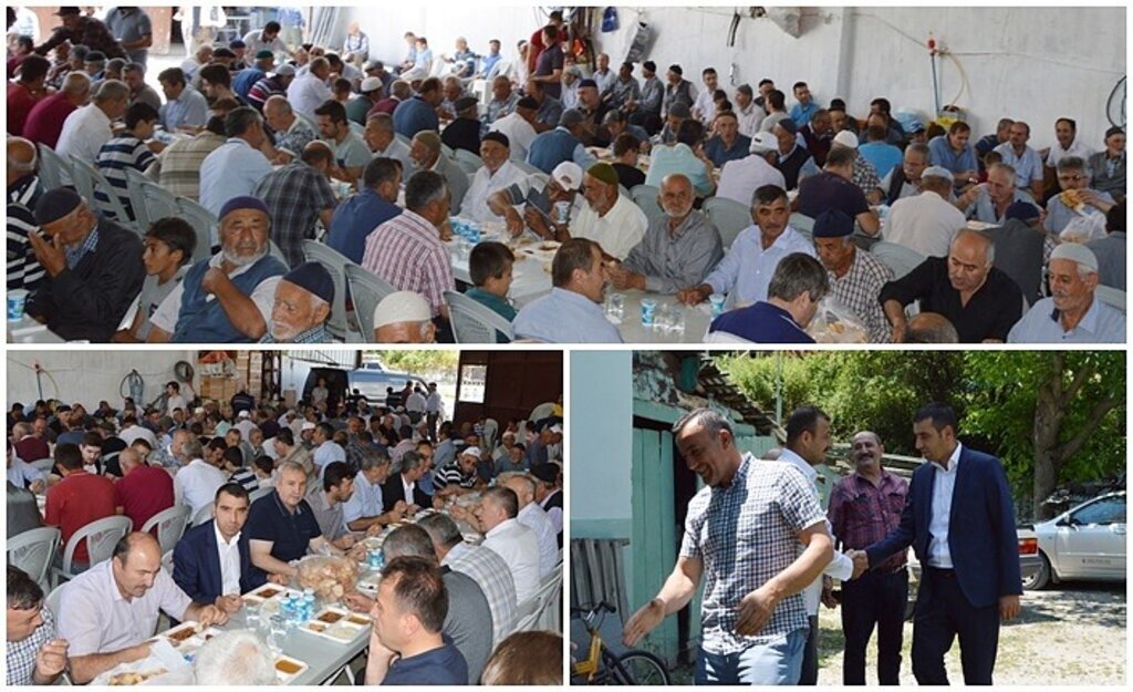 Havza'da afetsiz ve bereketli bir tarım sezonu için kurban kesildi