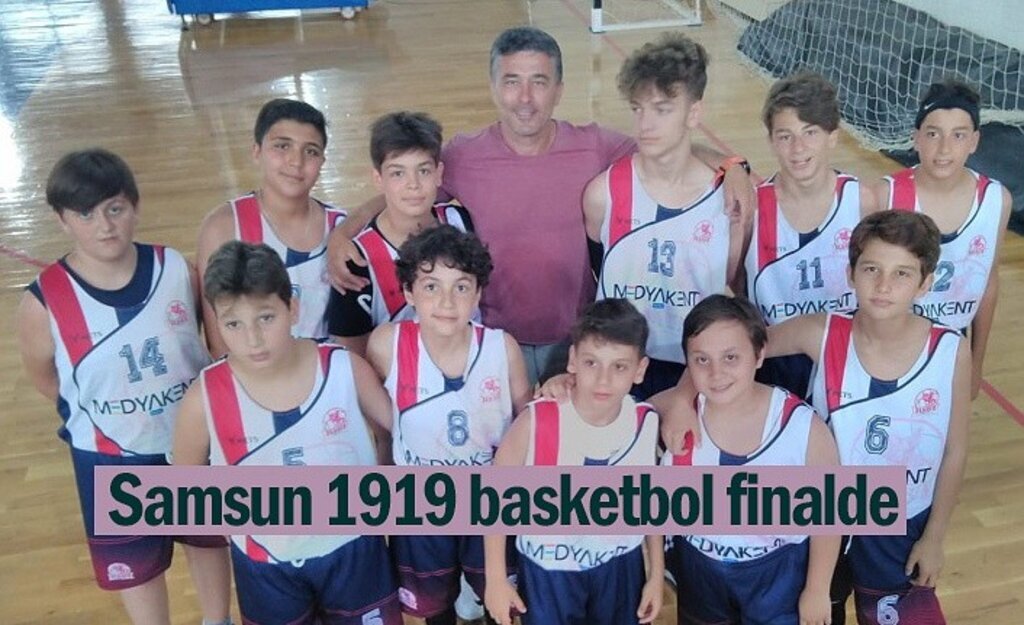Samsun 1919 basketbol finalde