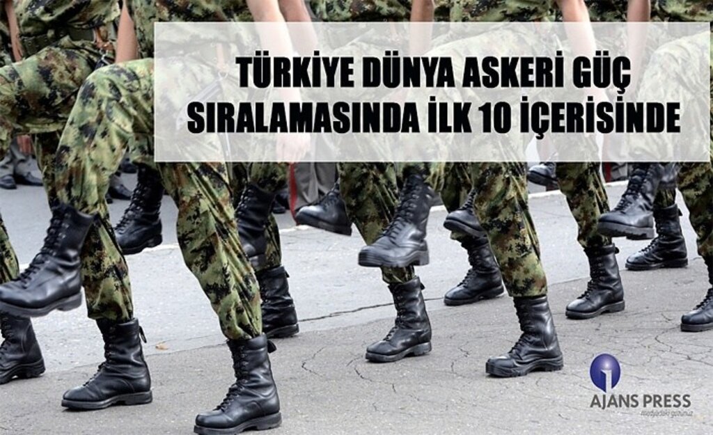 Türkiye Dünya Askeri Güç Sıralamasında ilk 10 içerisinde