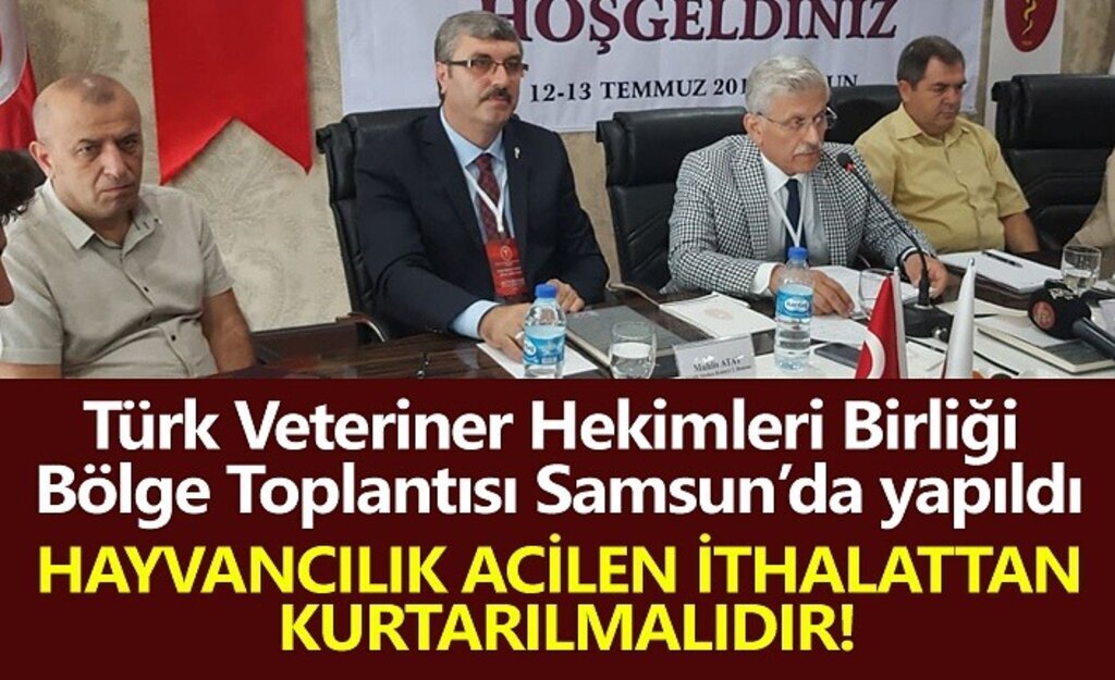 Veterinerler Samsun'da toplandı!