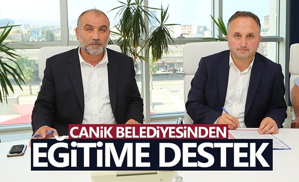 Canik Belediyesinden Eğitime Destek