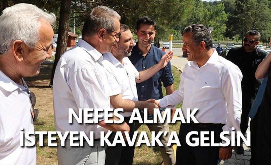 Nefes almak isteyen Kavak'a gelsin