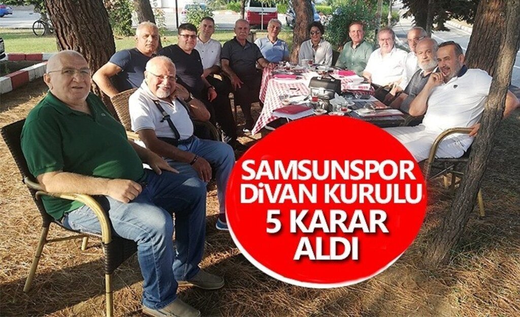 Samsunspor Divan Kurulu toplantısı gerçekleştirildi