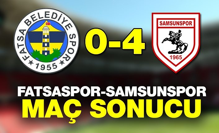 Samsunspor 4 golle tur atladı