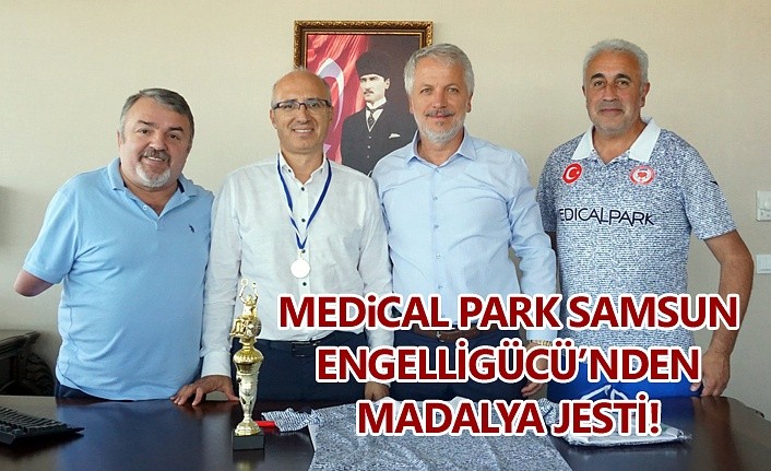 Medical Park Samsun Engelligücü'nden madalya jesti