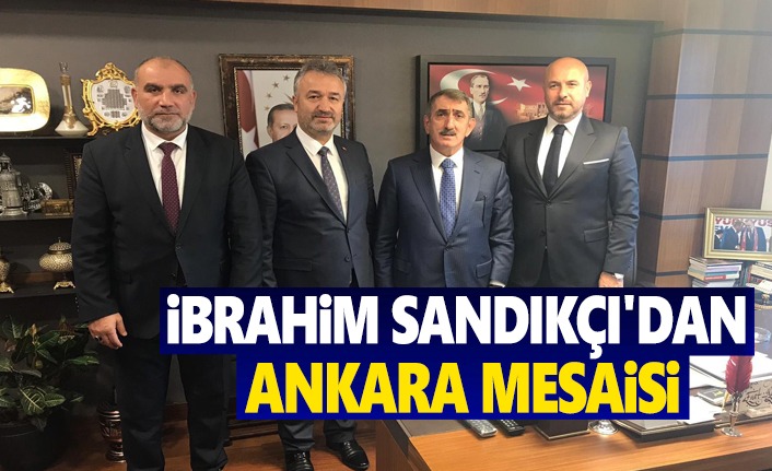 Sandıkçı'dan Ankara Mesaisi