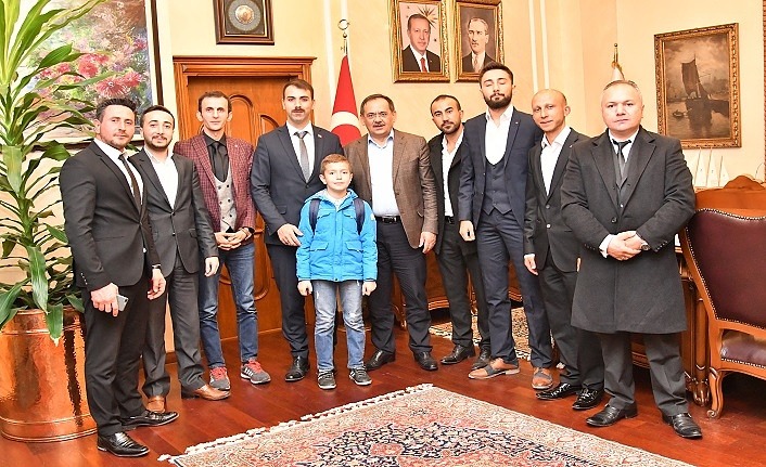 Ülkü Ocakları'ndan Başkan Demir'e ziyaret