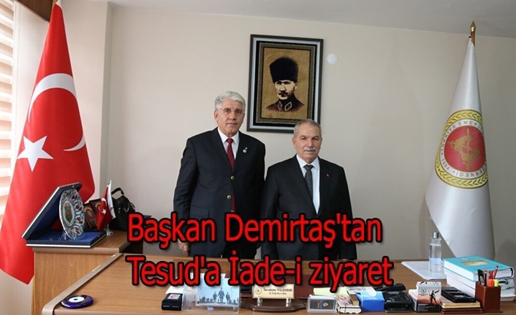 Başkan Demirtaş'tan Tesud'a İade-i ziyaret