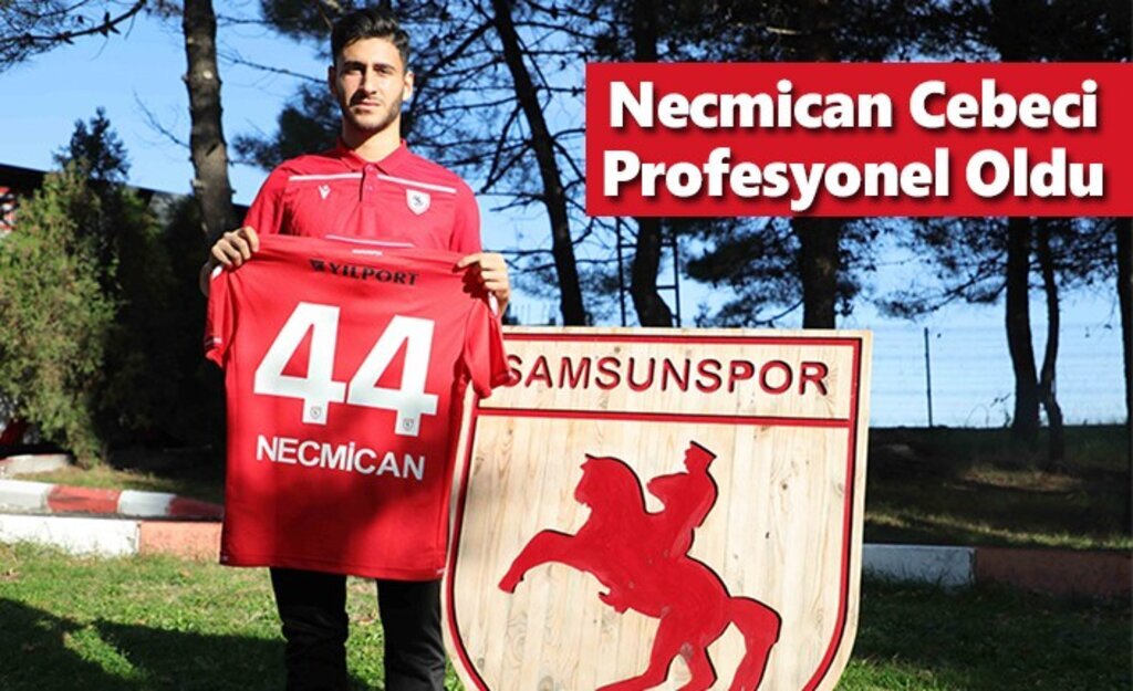 Necmican Cebeci Profesyonel Oldu