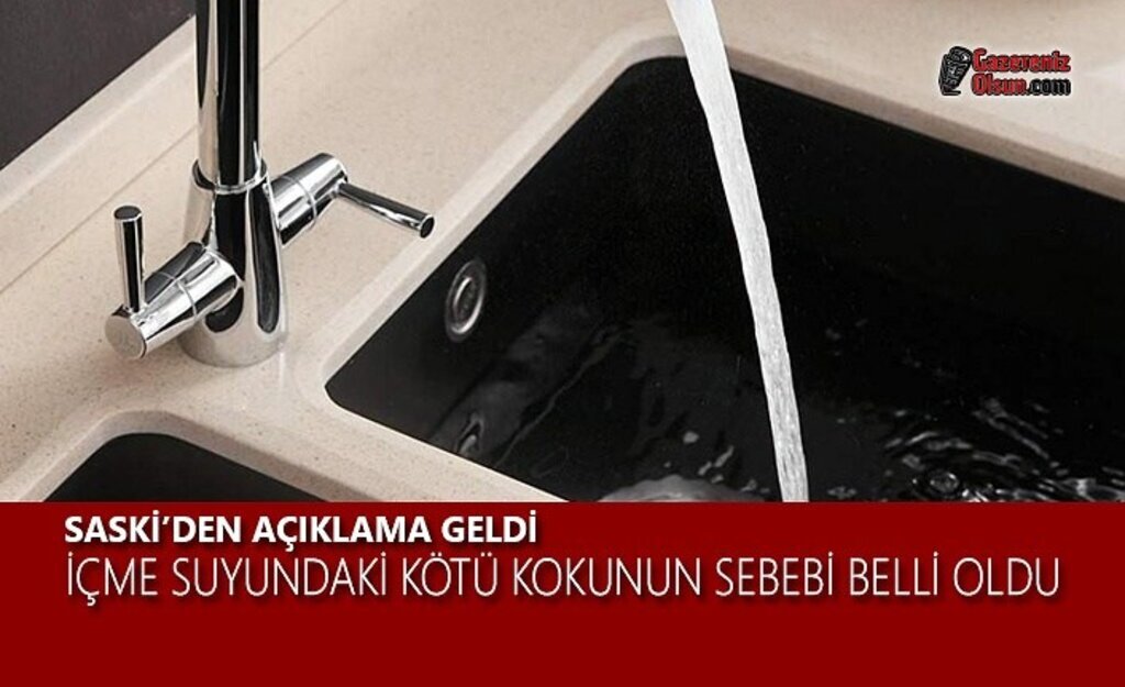 Samsun'da İçme Suyundaki Kötü Kokunun Nedeni Belli Oldu
