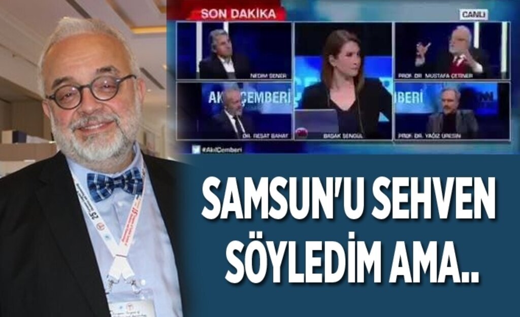 Samsun'da süper bulaştırıcı var diyen profesör Samsun için yeni açıklamalar yaptı