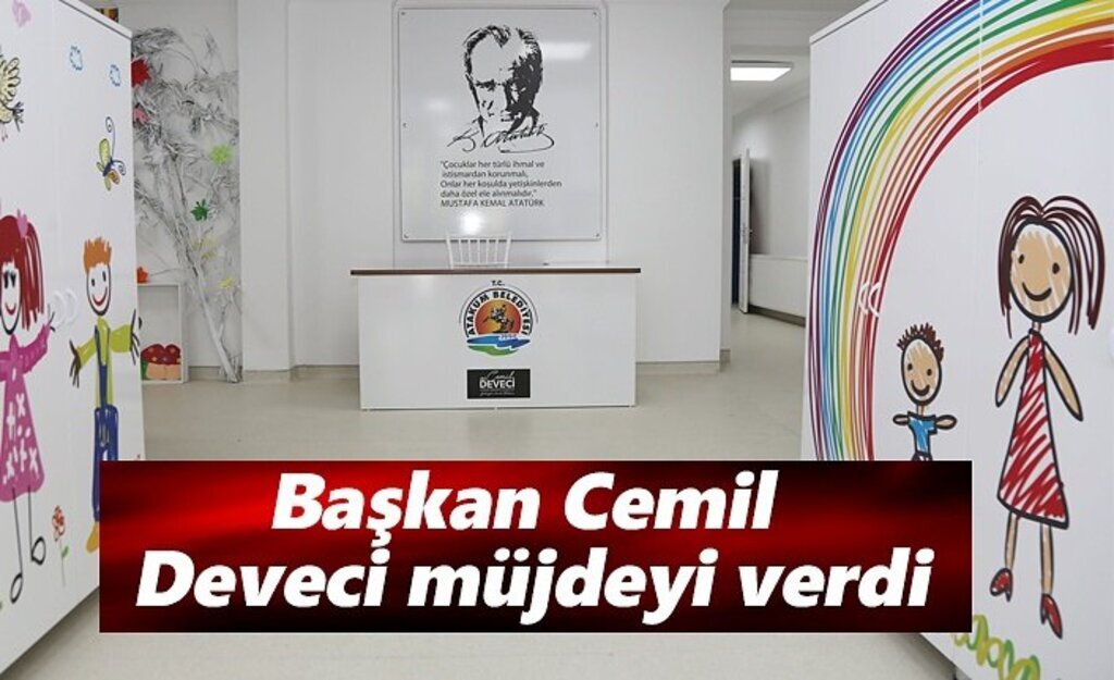 Başkan Cemil Deveci müjdeyi verdi