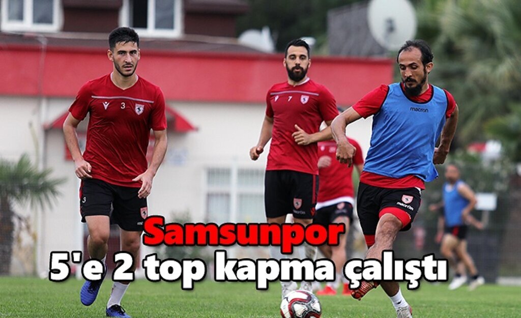 Samsunpor 5'e 2 top kapma çalıştı