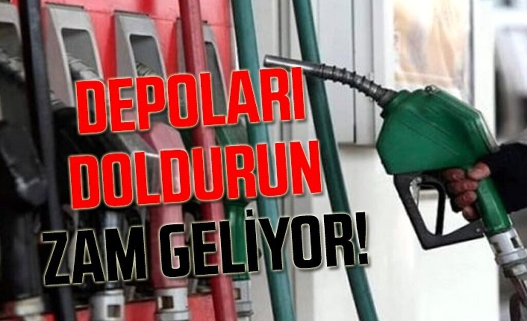 Benzin, motorin ve LPG'ye bu gece zam geliyor!