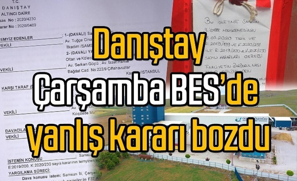 Danıştay Çarşamba BES’de son noktayı koydu!