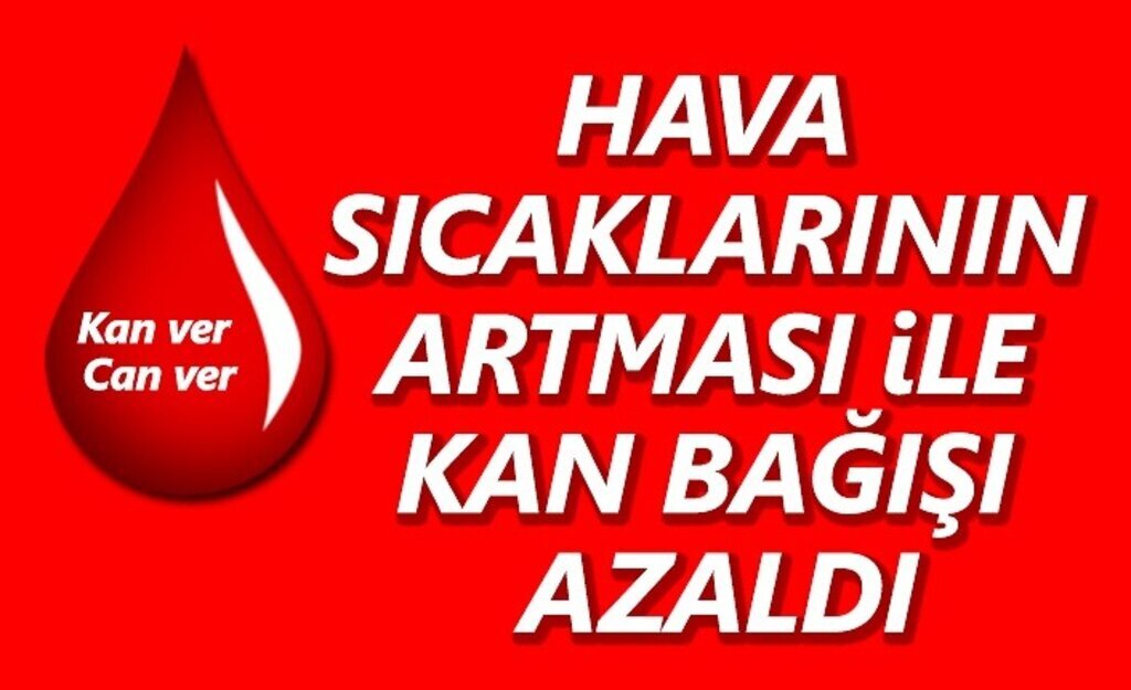 Orta Karadeniz Bölgesinde Kan Bağışları Azaldı