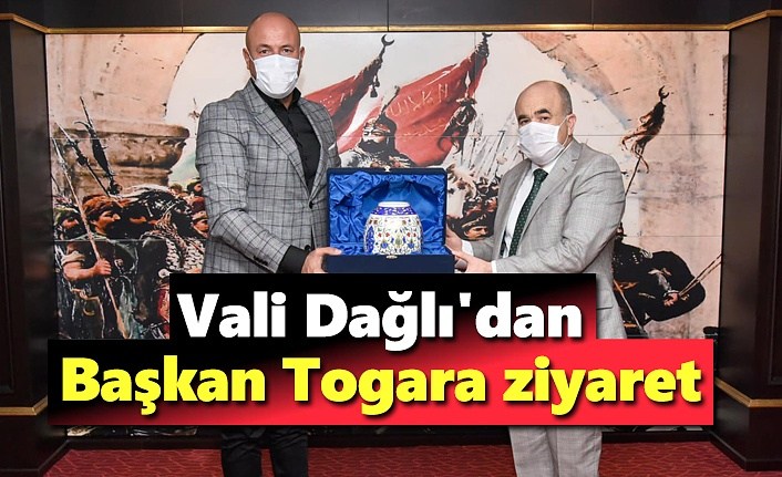 Samsun Valisi Dağlı'dan Başkan Togar'a ziyaret