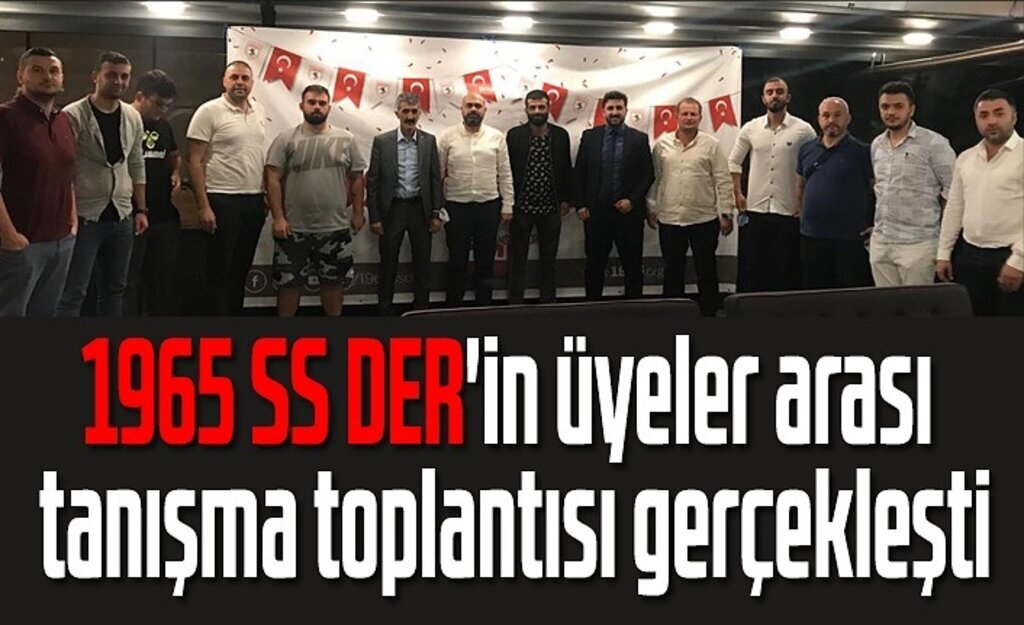 1965 Samsunspor Derneği ilk toplantısını yaptı