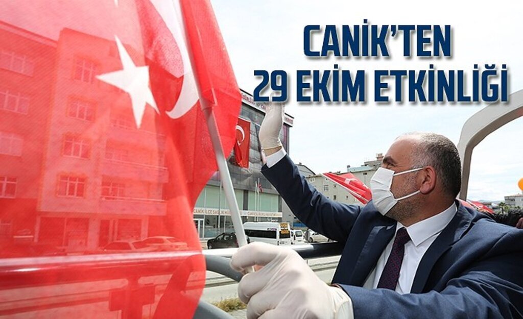 Canik Belediyesi'nden ödüllü 29 Ekim etkinliği
