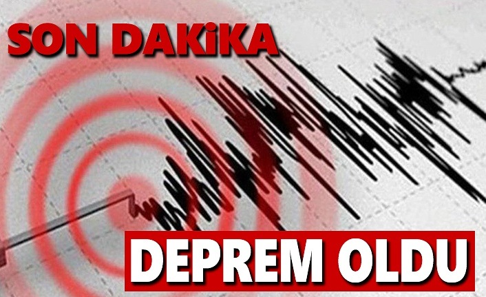 Deprem oldu, İzmir'de Deprem Oldu...