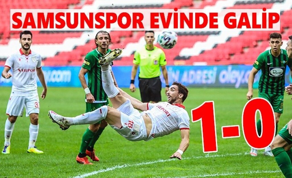 Samsunspor Akhisarspor maç sonucu: 1-0