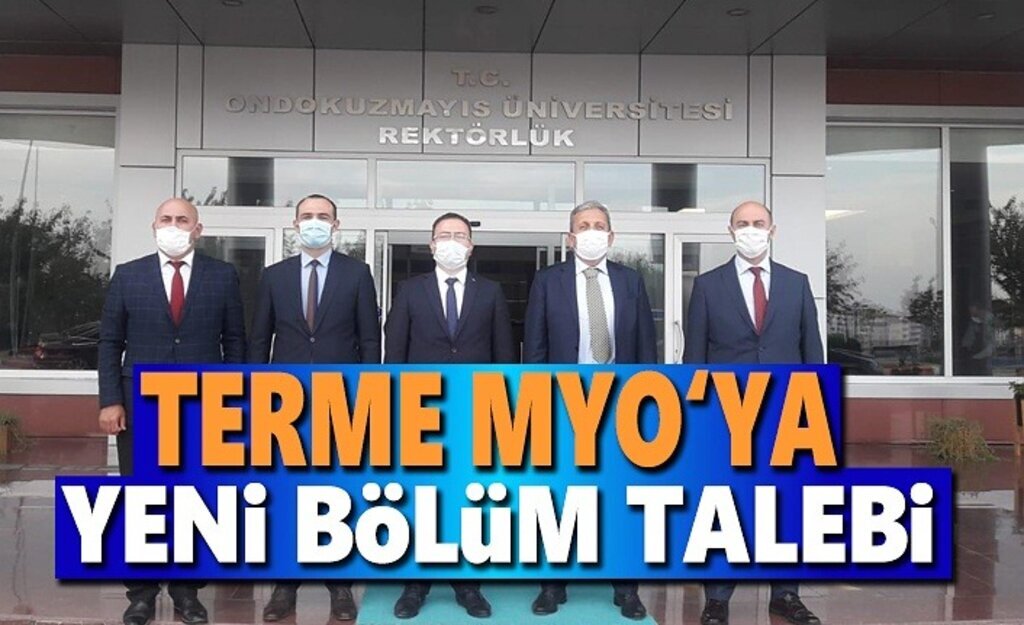 Terme MYO'ya yeni bölüm talebi