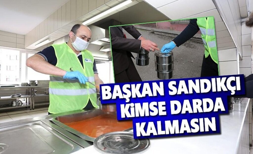 Başkan Sandıkçı, Kimse darda kalmasın