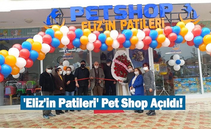 Eliz'in Patileri Pet Shop Atakum'da Açıldı
