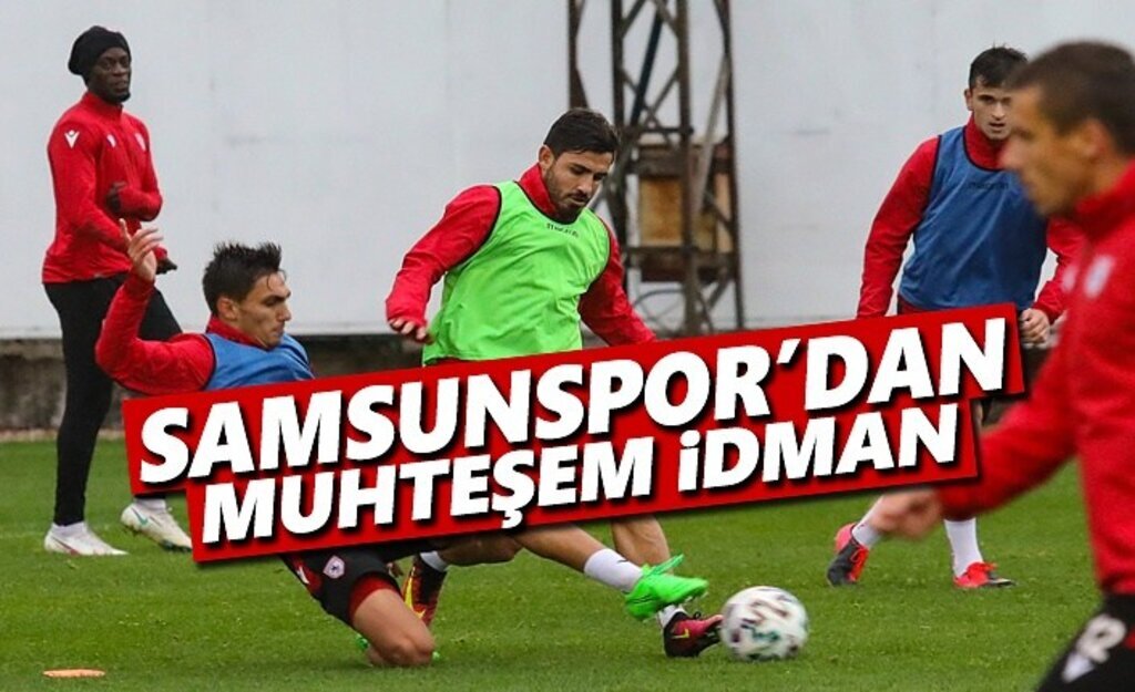 Samsunspor'dan Muhteşem İdman