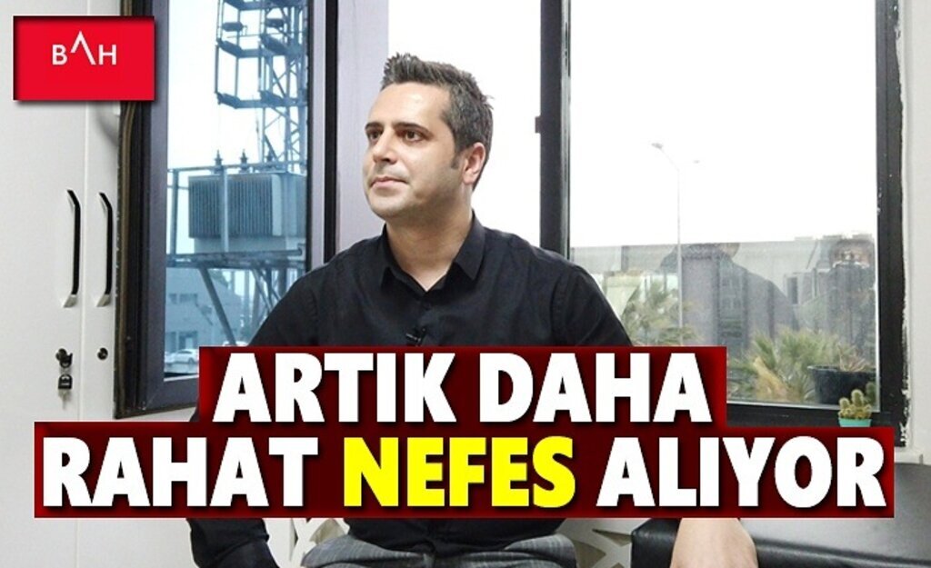 Anadolu Hastanesine geldi, rahat bir nefes aldı