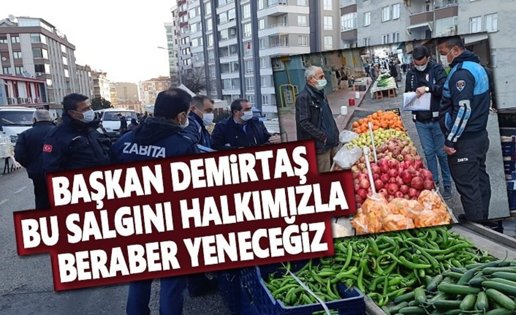 Başkan Demirtaş, Bu Salgını Halkımızla beraber yeneceğiz