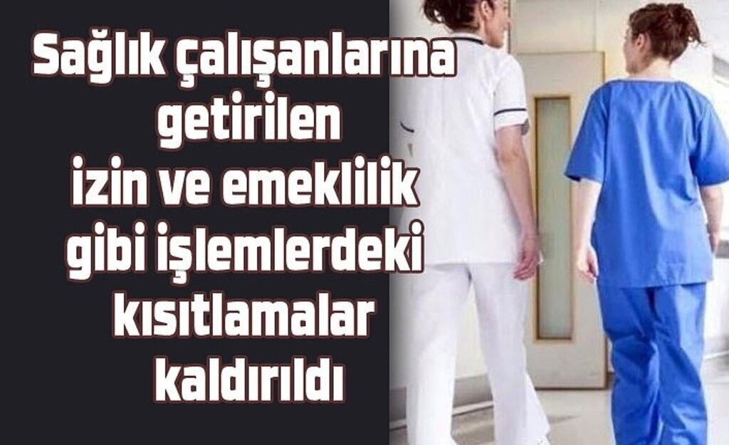 Sağlık Bakanlığı açıkladı, o kısıtlamalar kaldırıldı!