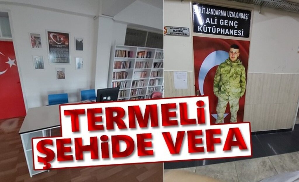 Termeli şehide vefa