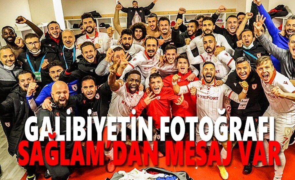 Sağlam, galibiyeti taraftara ve Başkan Yıldırım'a hediye etti