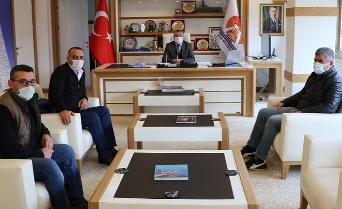 Yatırımcı İş İnsanlarında Havza Belediye Başkanı Özdemir’e Ziyaret