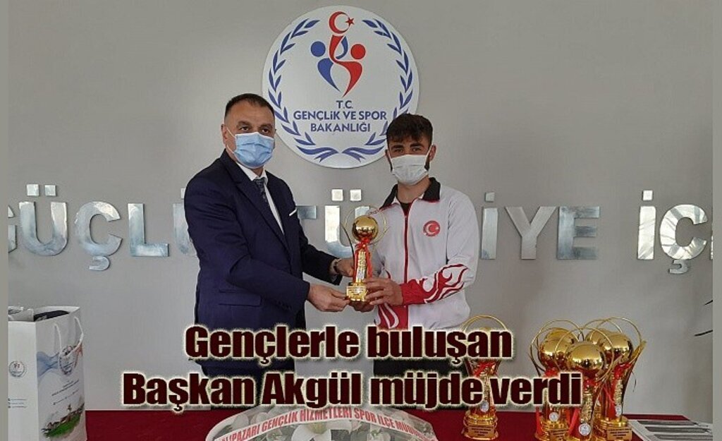 Gençlerle buluşan Başkan Akgül müjde verdi