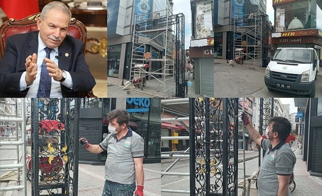 Mecidiye ve Fatih Sultan Mehmet Caddesi'ne estetik rötuş