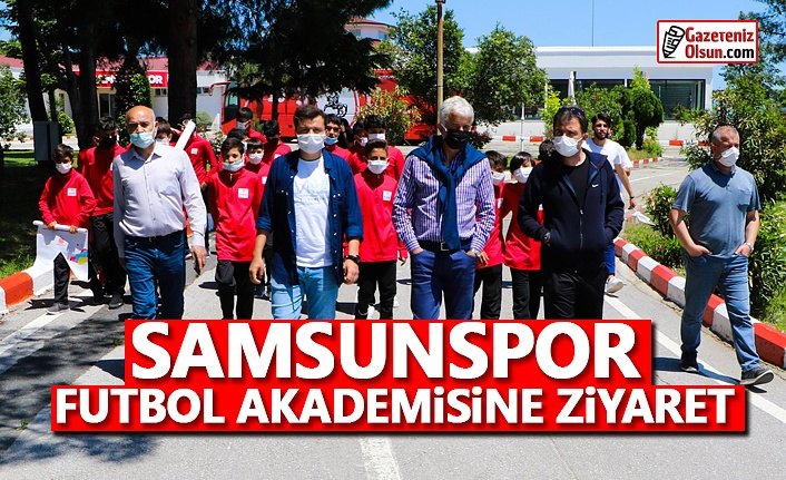Samsunspor Futbol Akademisine Ziyaret