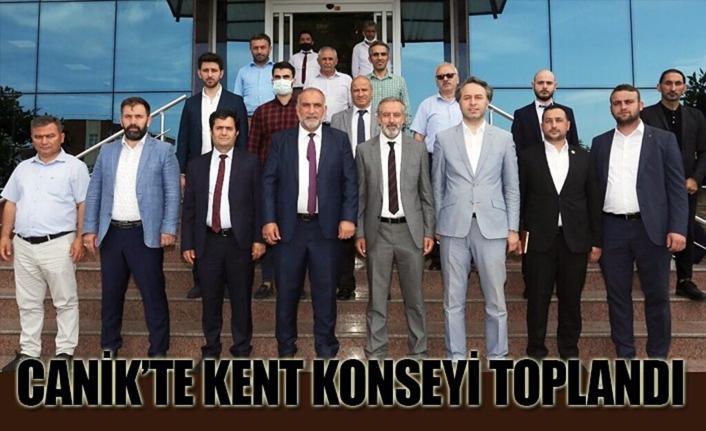 Canik Kent Konseyi toplandı, yeni başkan Kenan Çağan oldu