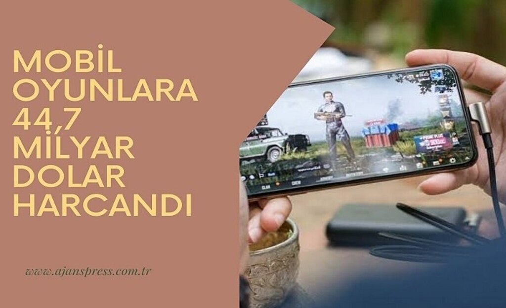 Mobil oyunlara 44,7 milyar dolar harcandı