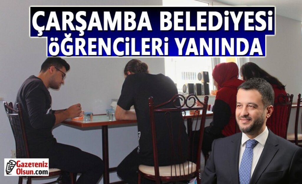 Çarşamba Belediyesi Öğrencilerin Yanında
